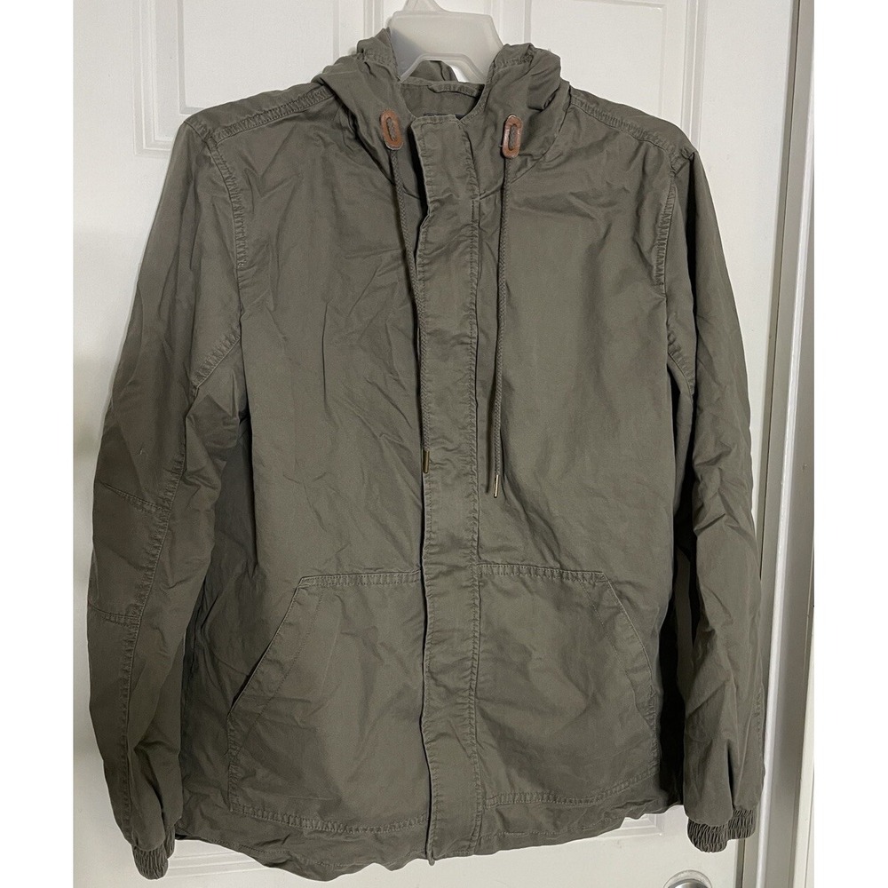 Bleeker And Broad Hayes Lightweight Green Jacket Olive Size Large